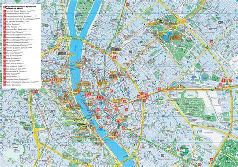 Map: Budapest áttekintés a szalonokról