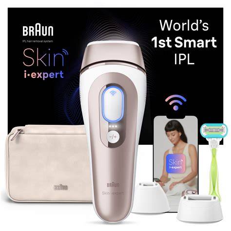 Braun Skin i-expert AI alapú design infographic