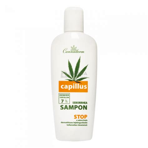 Cannaderm Capillus család - összetevők és célzott megoldások