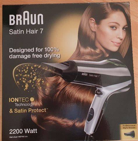 Braun SatinHair 7 IONTEC kef elhelyezése és funkciói