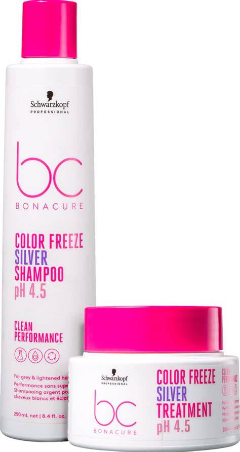 Infografika: Bonacure Color Freeze összetevők és pH-4.5 Technológia