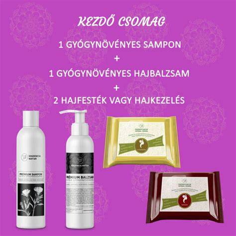 hajfestés akciós csomag, lista összetevők