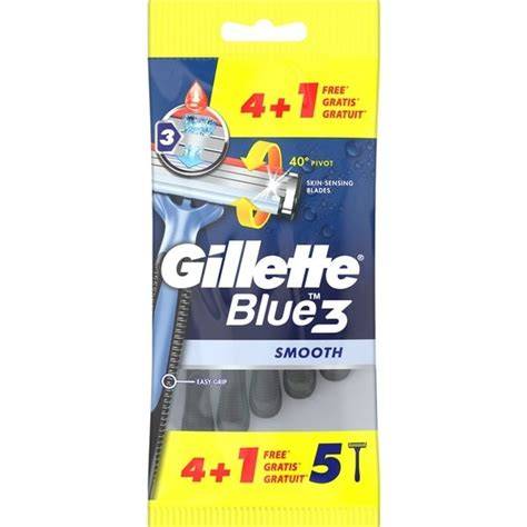 Gillette Blue3 eldobható borotva csomagolás