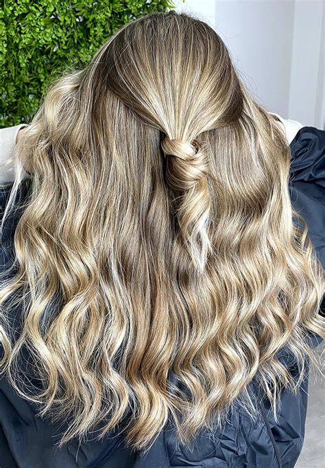 balayage és balayazh átmenet vázlatkép