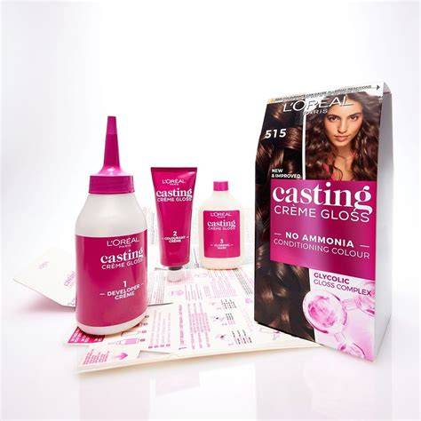 Infografika a Casting Crème Gloss összeállításáról és használatáról