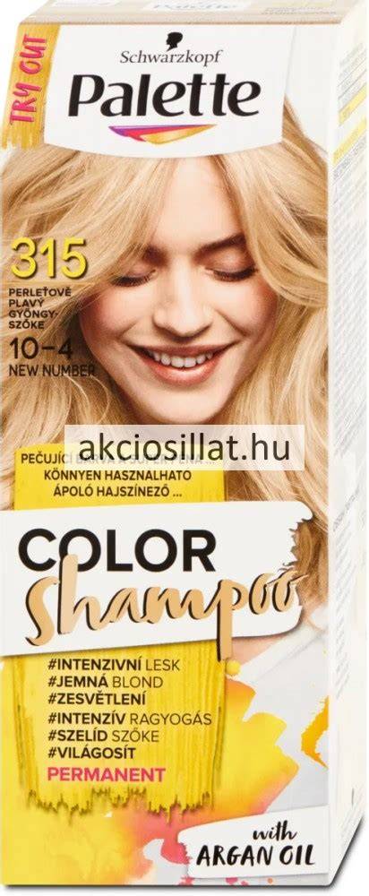 Schwarzkopf Palette hajszínező termékcsalád vizuális áttekintése