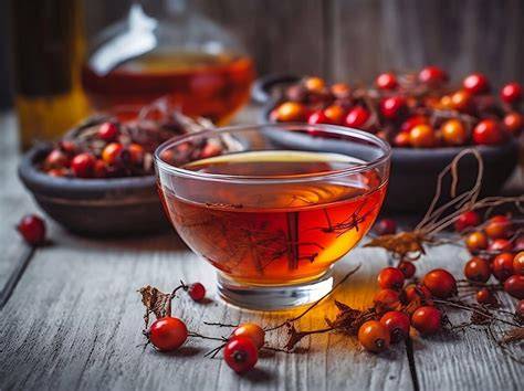 Infografika: A csipkebogyó C-vitamin tartalma és regeneráló hatása