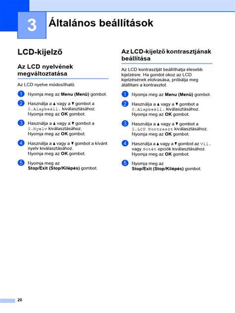 Érintőpanel közeli képe, kijelző beállítások