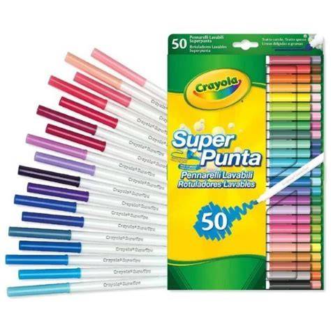 Crayola Ultra-Clean Washable filctoll készlet és színek
