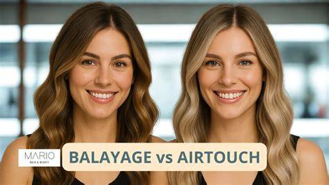 Airtouch és balayage technikák vizuális útmutatója