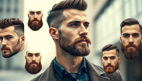 Bronzvörös hajú férfi divatos frizurával