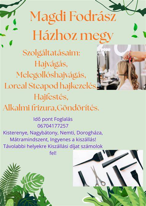 Budapesti házhoz fodrász szolgáltatások térképe