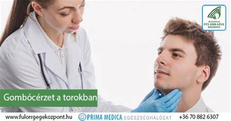 gombócérzés torokban vizsgálat folyamat