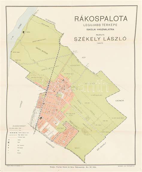 Rákospalota térkép, szolgáltatási pontok