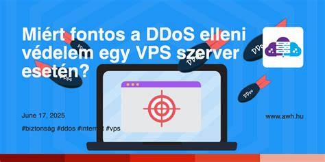Szerver hosting és DDoS védelem séma
