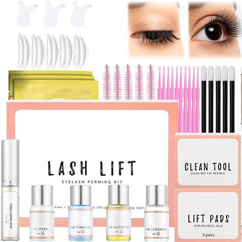 koreai lash lift rod szett és termékek