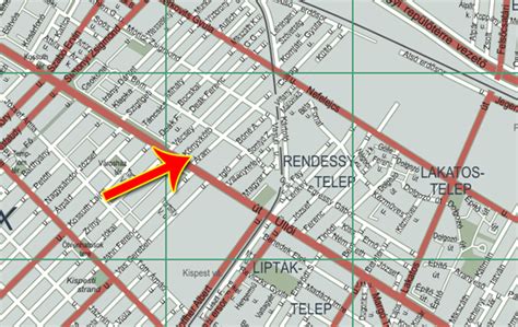 Térkép az Üllői út fodrászataival