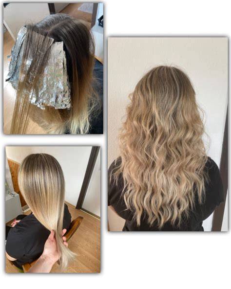 Szalonban készített balayage és babylights összehasonlítása