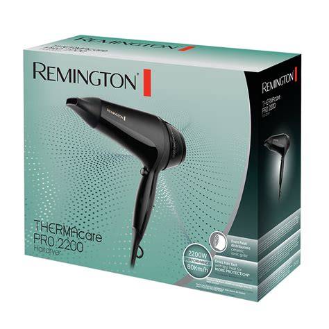 Infografika: Remington D5710 Thermacare Pro 2200 hajszárító fő jellemzői