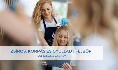 fejbőr egészség vizuális áttekintés