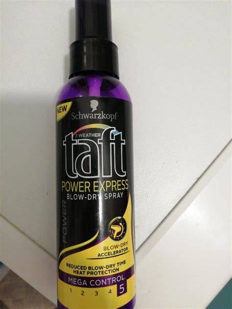 Infografika: Taft Power Express Blow Dry spray működési elve