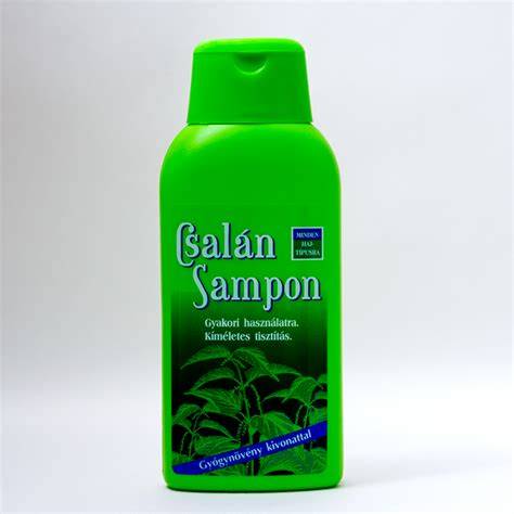 csalán sampon vizuális ábrázolás