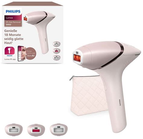Infographic: Philips Lumea Prestige BRI953 felépítése és tartozékok elrendezése