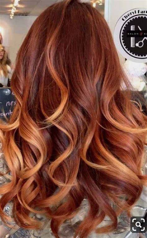 balayage vörös tónusos hajtrend