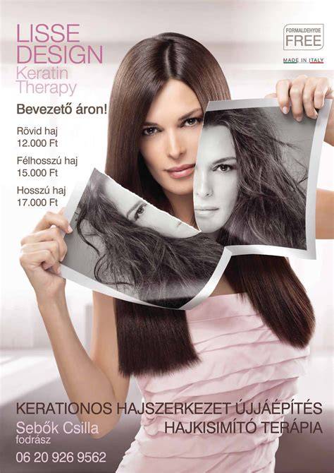 Infografika a keratin terápia hatásmechanizmusáról és a várható eredményekről