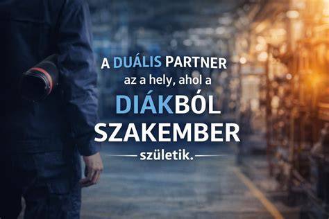 Diagram: duális képzés folyamata a szakképző intézmény és a partner között