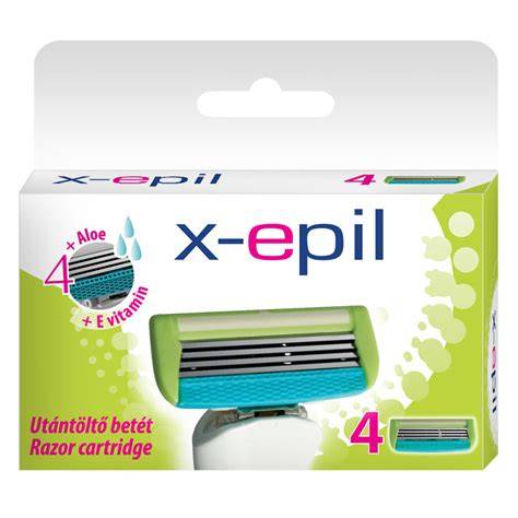 X-Epil borotvaszettek és fejfordulat vizuális lista