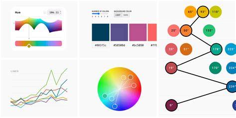 diagram a Palette árnyalatokról