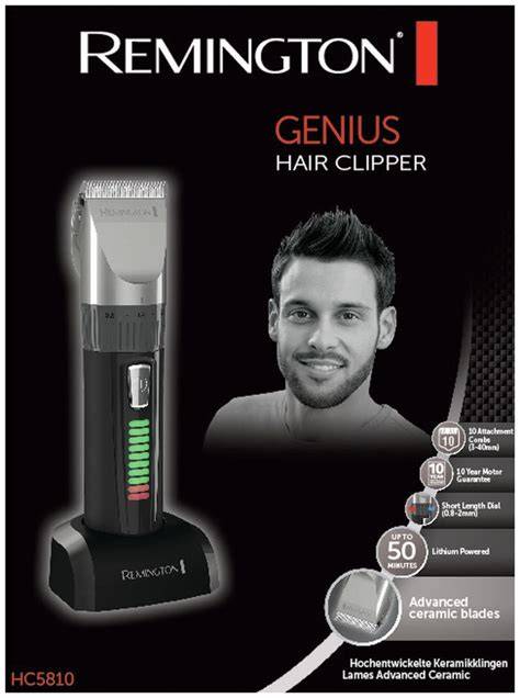 Vizualizacio a HC5810 Genius fésűk és pengék elrendezéséről