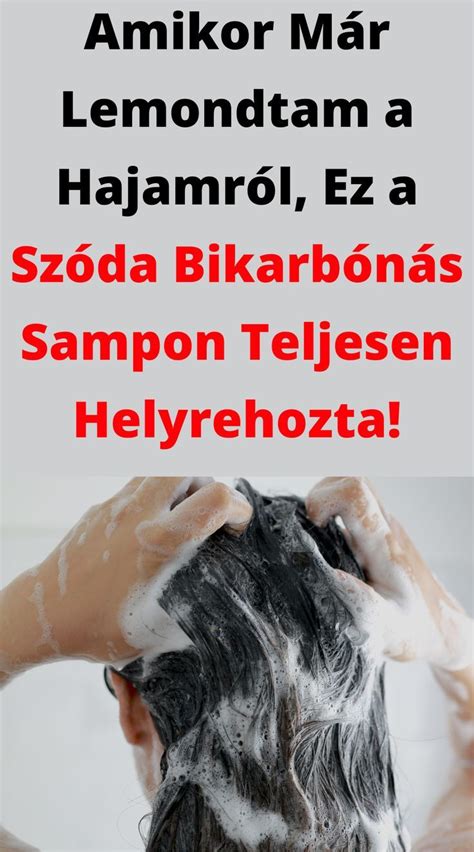 Szódabikarbóna és sampon
