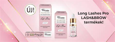 Long Lashes PRO LASH&BROW padok és padkészletek ábrája