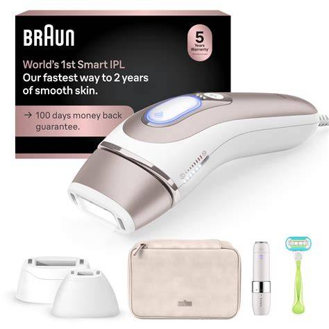 Infografika a Braun Silk-expert IPL működési elvéről