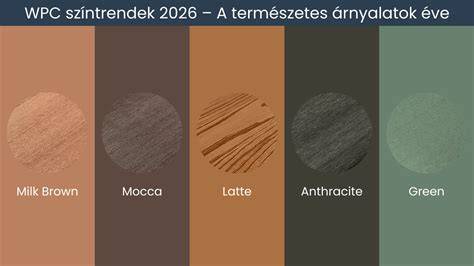 természetes barna árnyalatok grafika