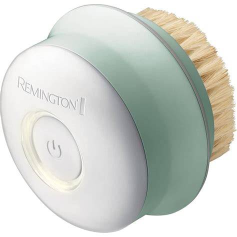 Illustration of Remington REVEAL three-head brush system and rotation-vibration technology