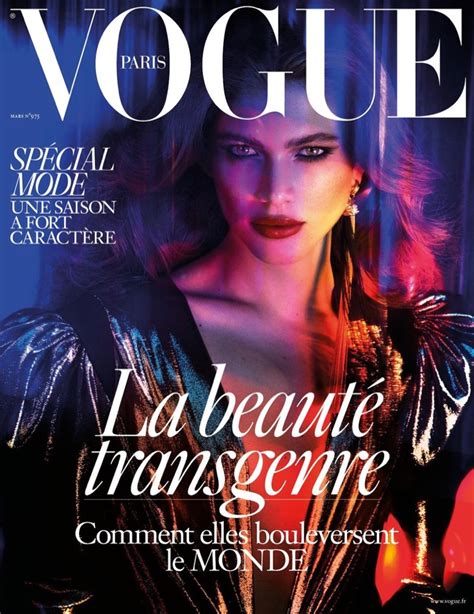 Valentina Sampaio Vogue Paris címlap