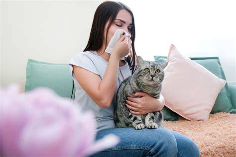állati szőr allergia vizuális ábrázolás