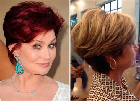 Fotó: 50 feletti nők pixie és lob frizurákkal