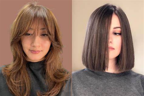 Infografika: Texturált vs. blunt long bob - mely vágástechnika melyik hatást adja