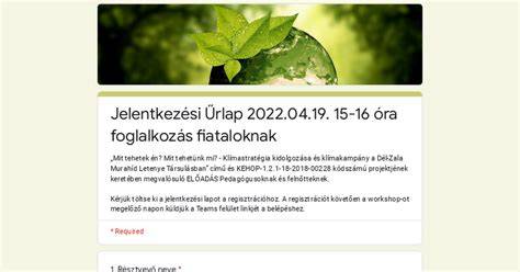 Jelentkezési űrlap vizuális áramlása