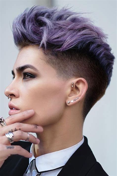 undercut kontrasztos vágás
