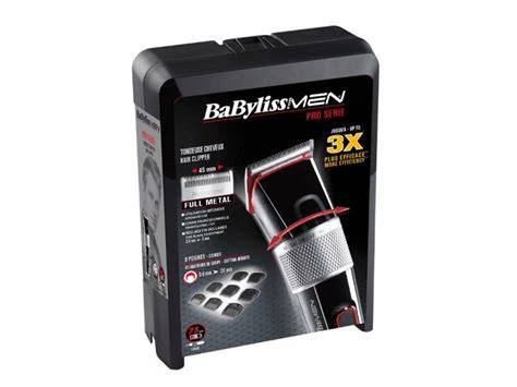 Infografika: BaByliss PRO hajnyírók és borotvák felépítése