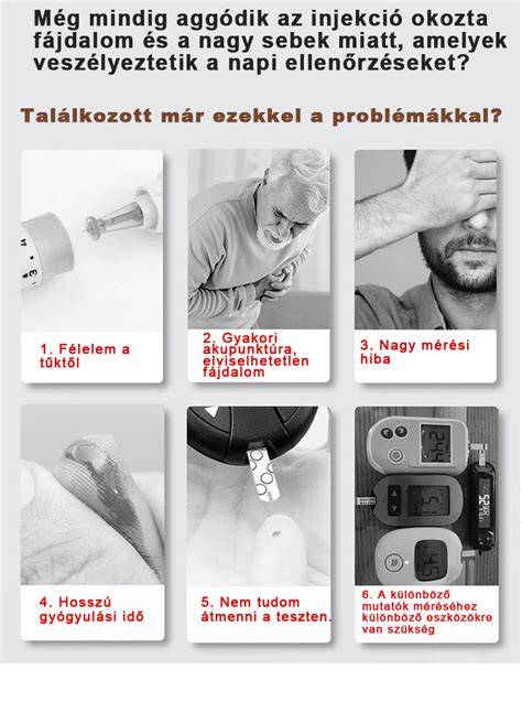 Képernyőn megjelenő vércukorszintmérő és vérnyomásmérő összhangban a lakossági használattal