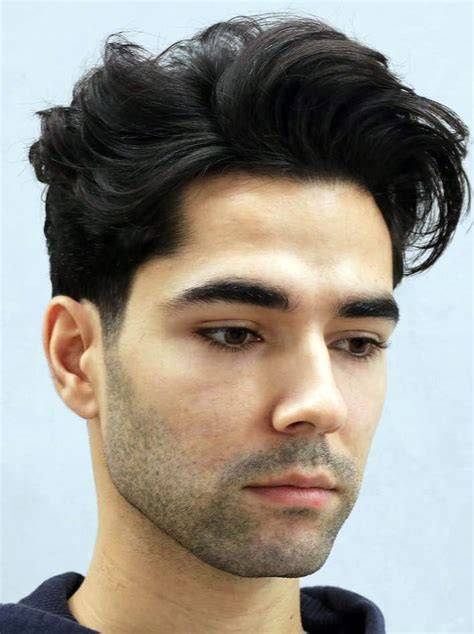 messy quiff