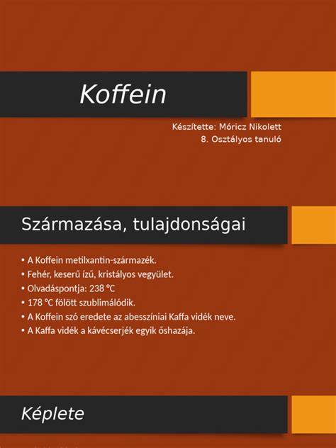 Infografika a koffein hatásmechanizmusáról a hajhagymákban