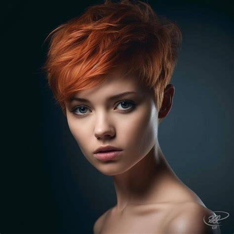 pixie fonatok és rövid hullámos frizurák