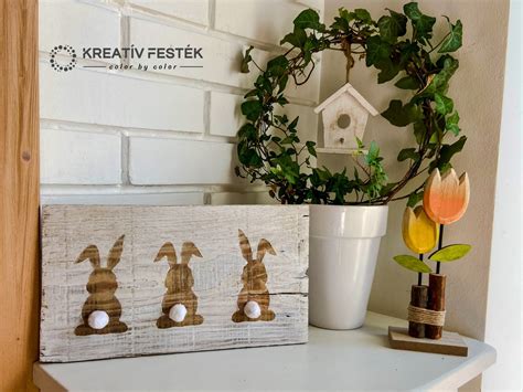 Infografika: gyors húsvéti dekoráció lépései